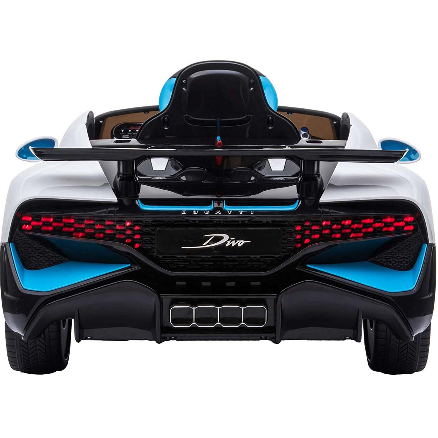 Ricco Bugatti Divo 12V-7A Kids Electric Ride On - White