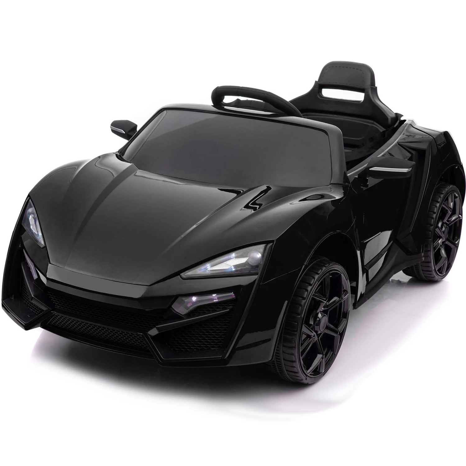 Ricco Lambo Style w/ Scissor Doors Kids Electric Ride On - Black