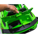 Ricco  Lamborghini Aventador SVJ 12V 7A Kids Electric Ride On - Green