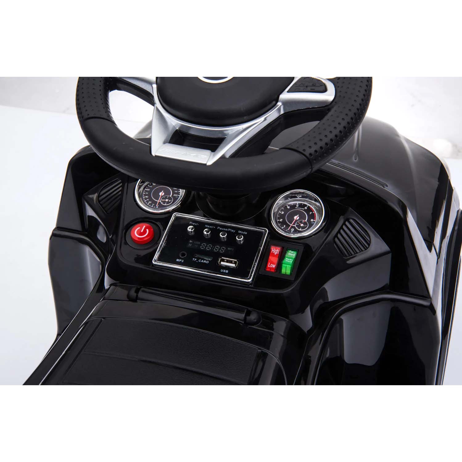 Ricco Mercedes Benz GLS63 Kids Electric Ride On - Black