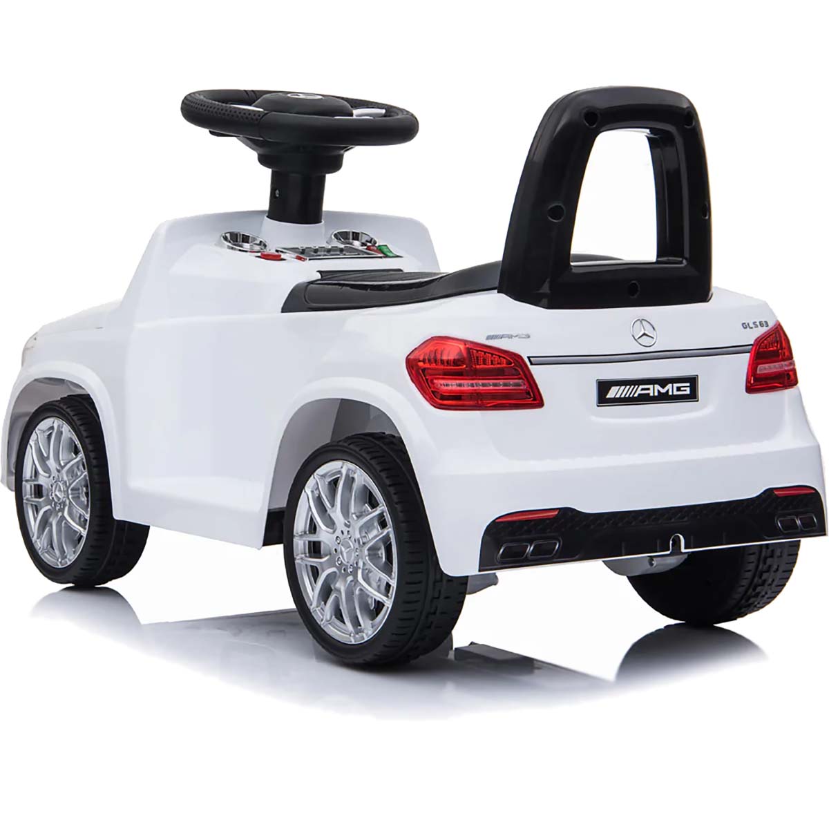 Ricco Mercedes Benz GLS63 Kids Electric Ride On - White