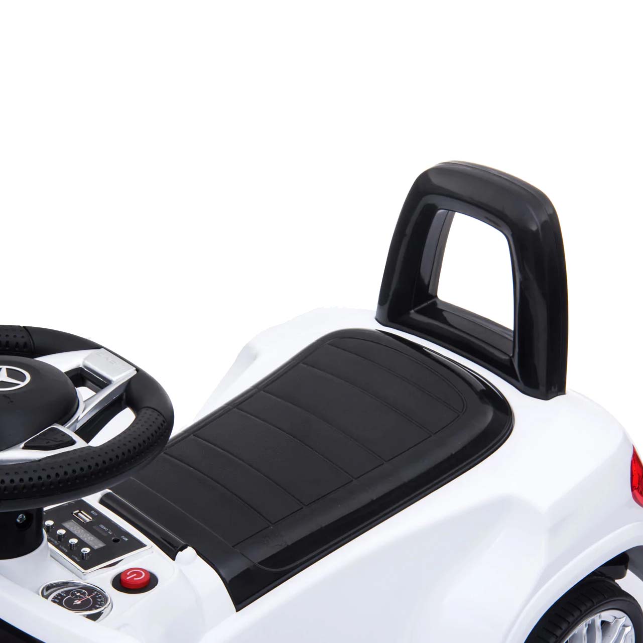 Ricco Mercedes Benz GLS63 Kids Electric Ride On - White
