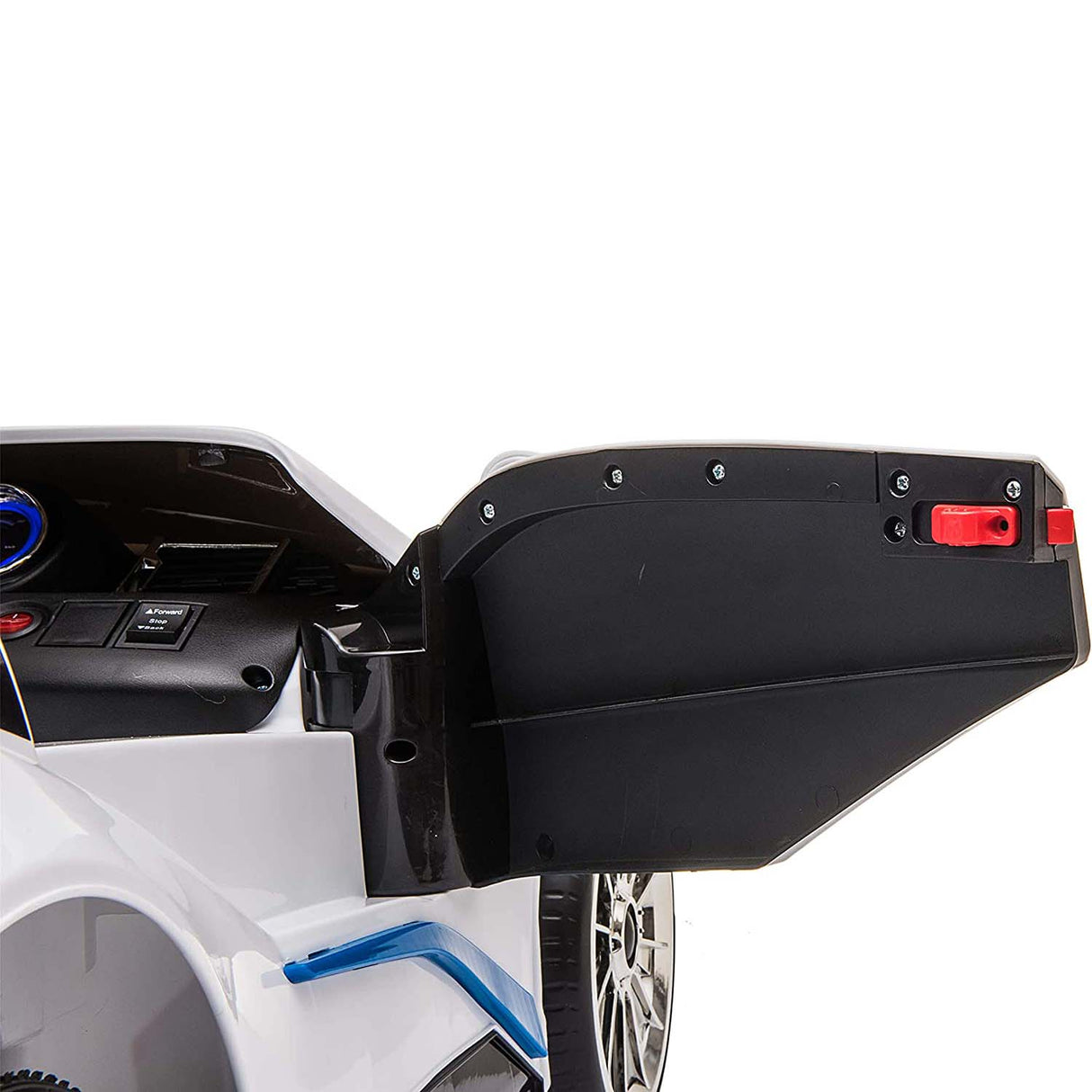 Ricco Police and Racing Kids Electric Ride On - Red