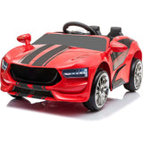 Ricco Police and Racing Kids Electric Ride On - Red