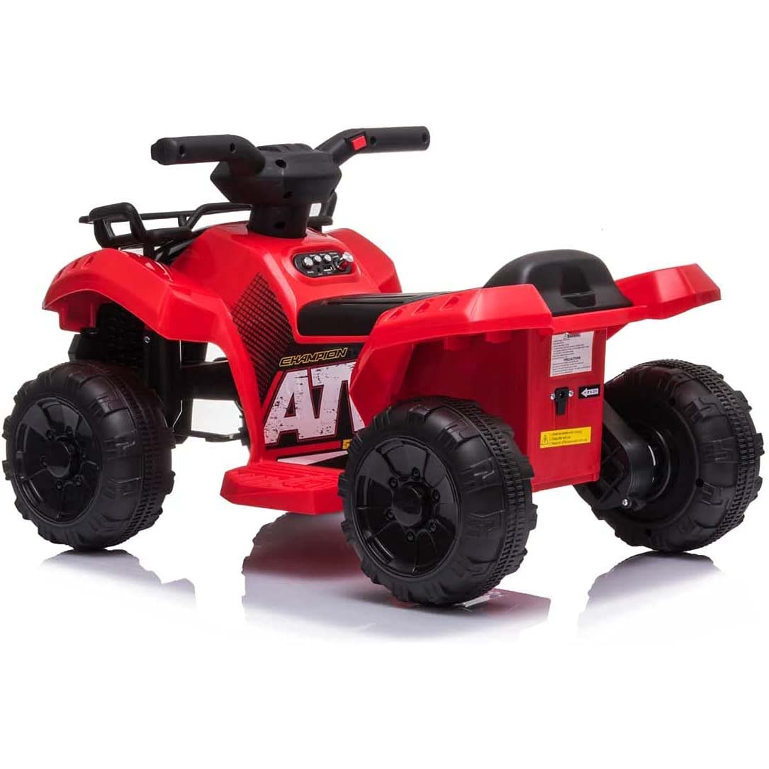 Ricco Small Electric Ride On ATV - Red