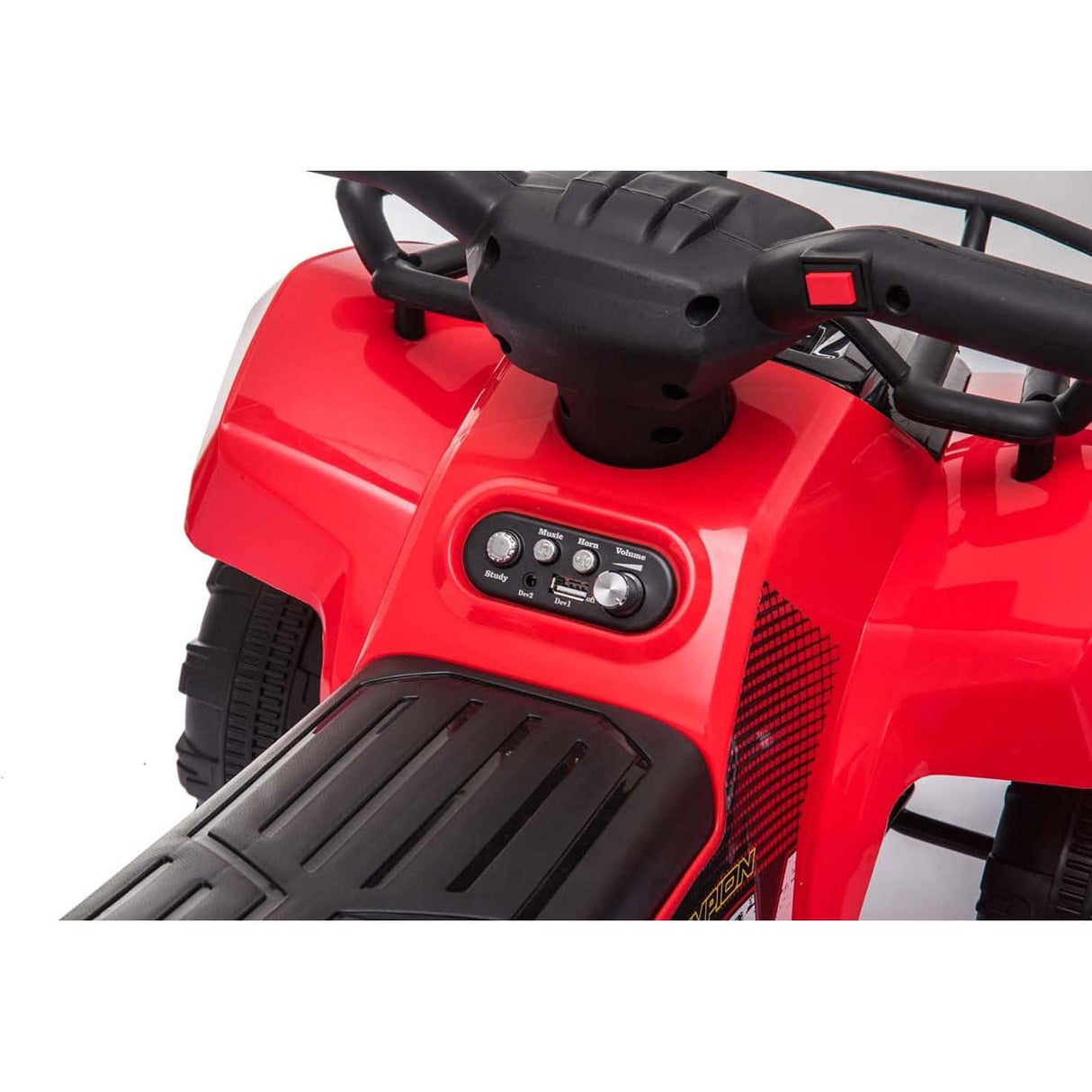 Ricco Small Electric Ride On ATV - Red