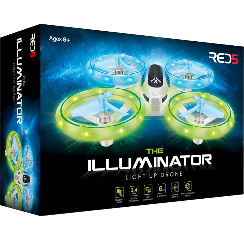 RED5 Illuminator Quadcoptor Drone