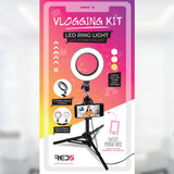 RED5 Vlogging Kit  LED Ring Light And Phone Holder