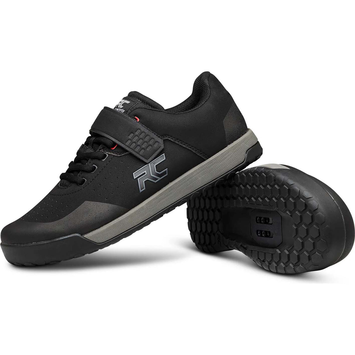 Ride Concepts Hellion Clip MTB Shoes - Black/Charcoal