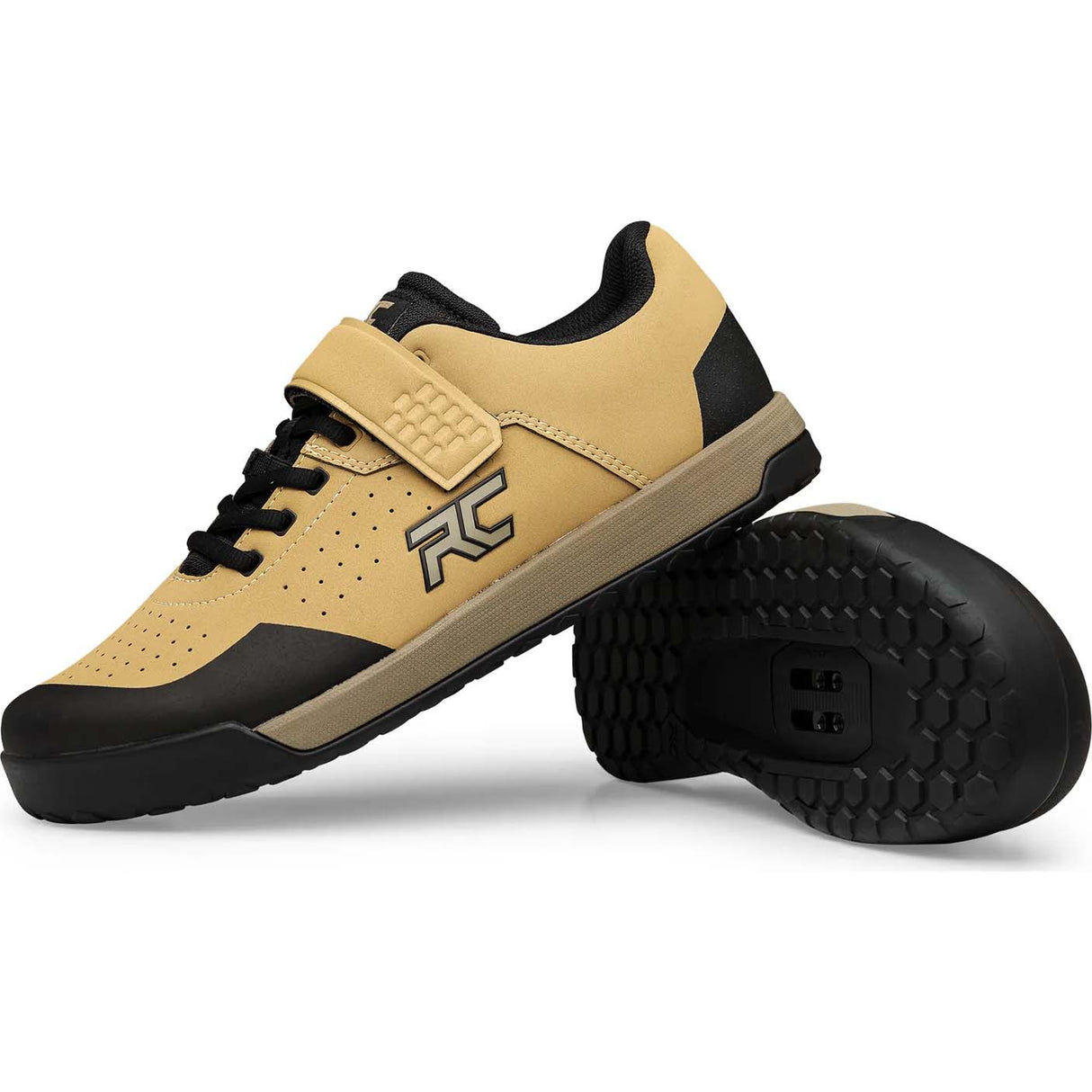 Ride Concepts Hellion Clip MTB Shoes - Khaki/Black
