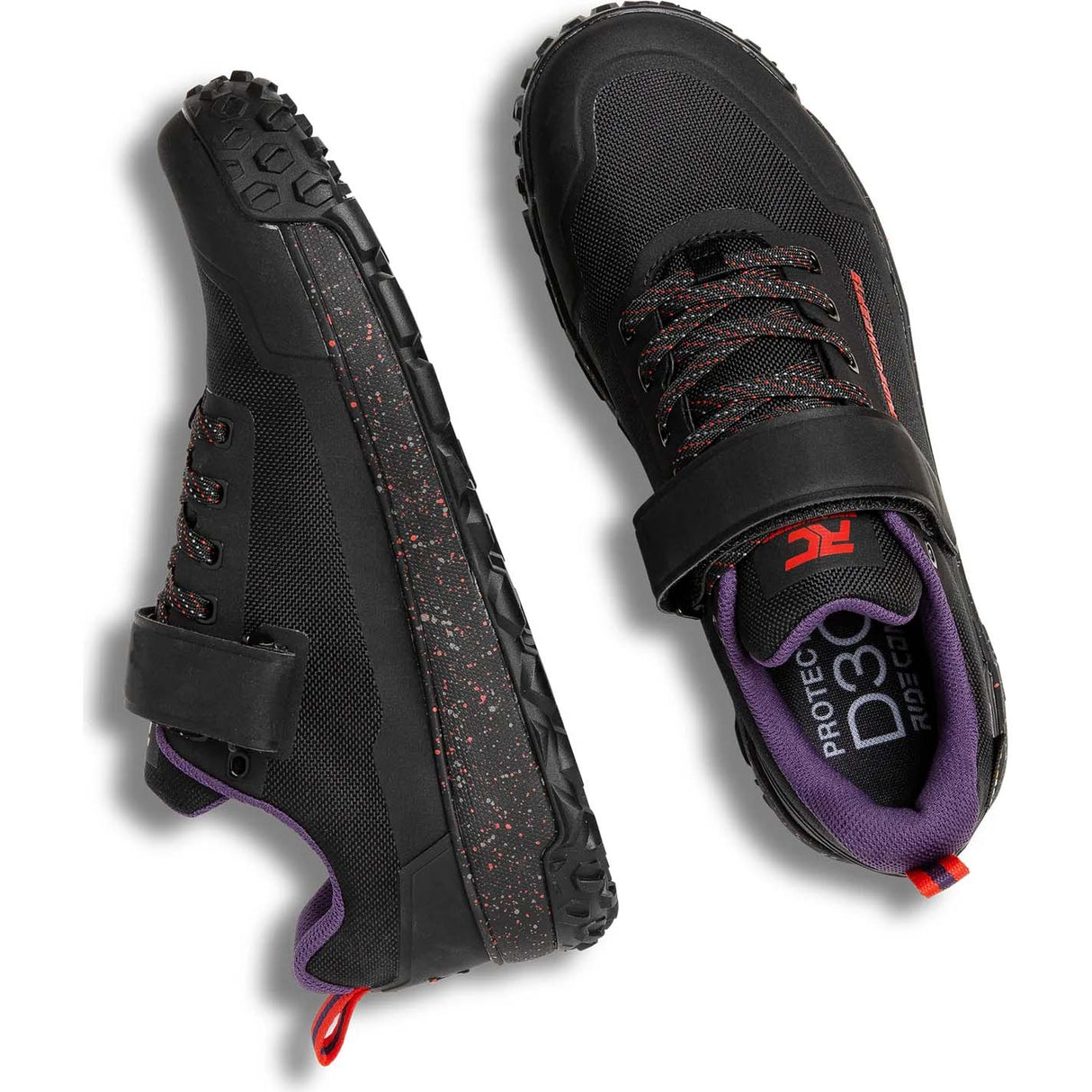 Ride Concepts Tallac Clip MTB Shoes - Black/Red