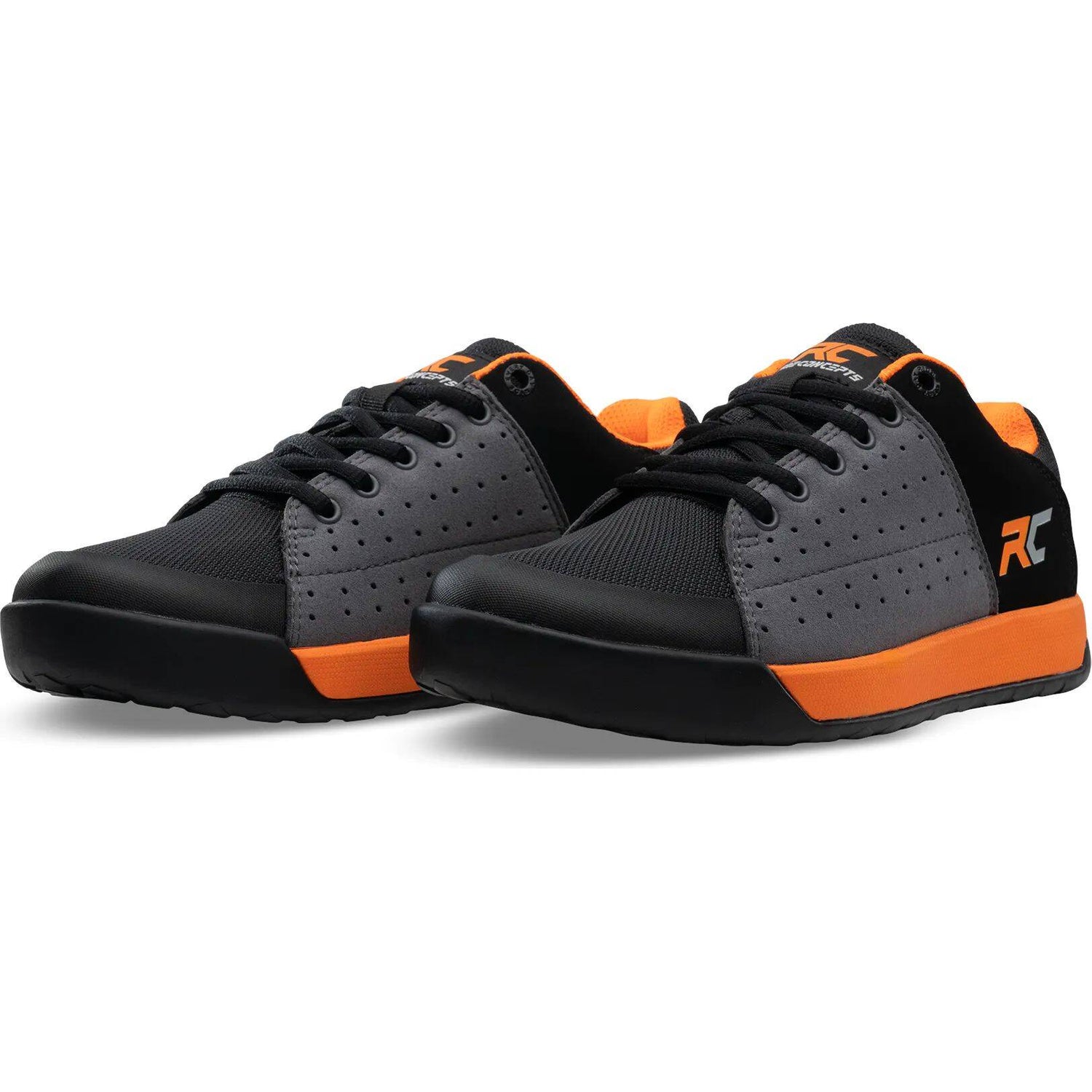 Ride Concepts Livewire Youth MTB Shoe - Charocal/Orange