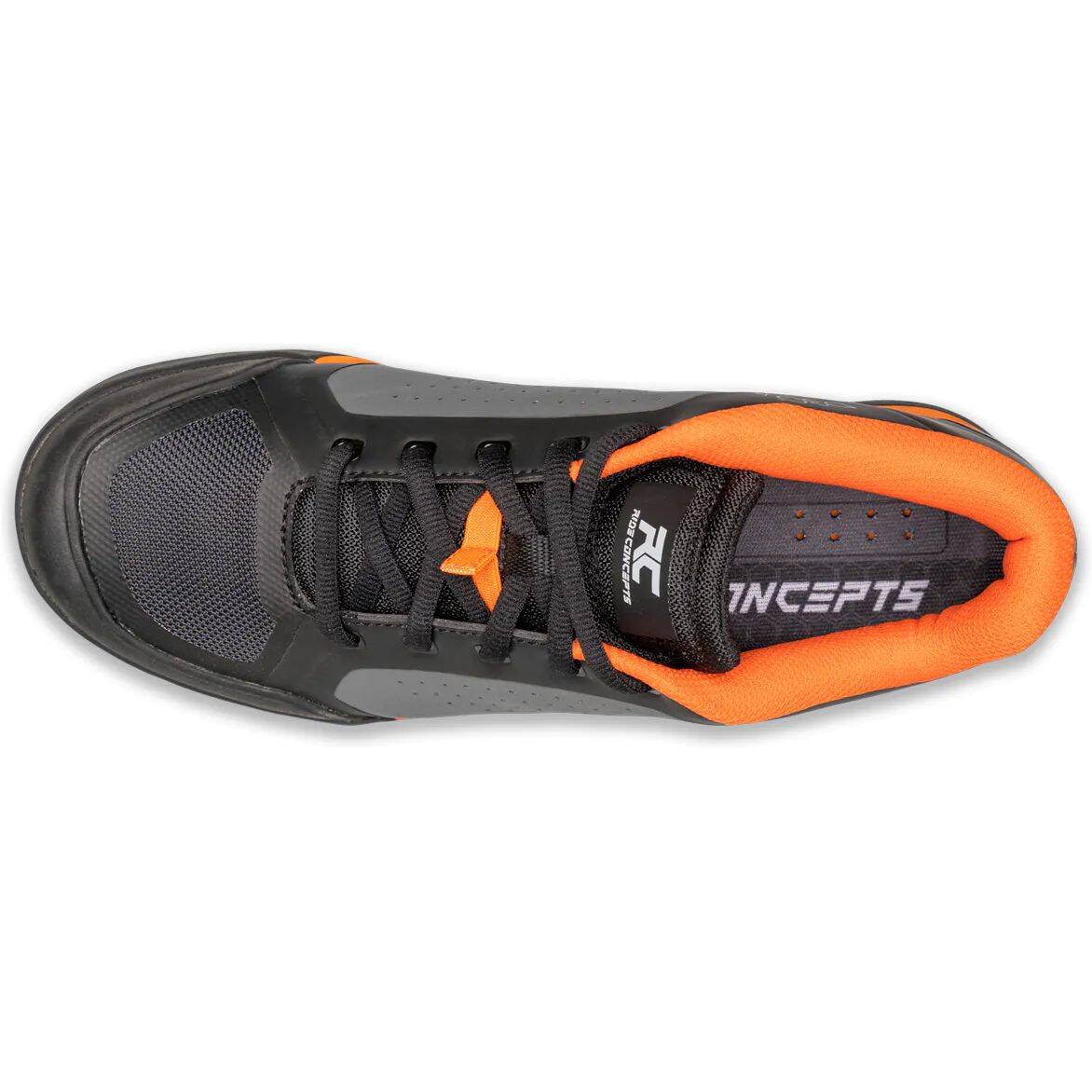 Ride Concepts Powerline MTB Shoes - Charcoal/Orange