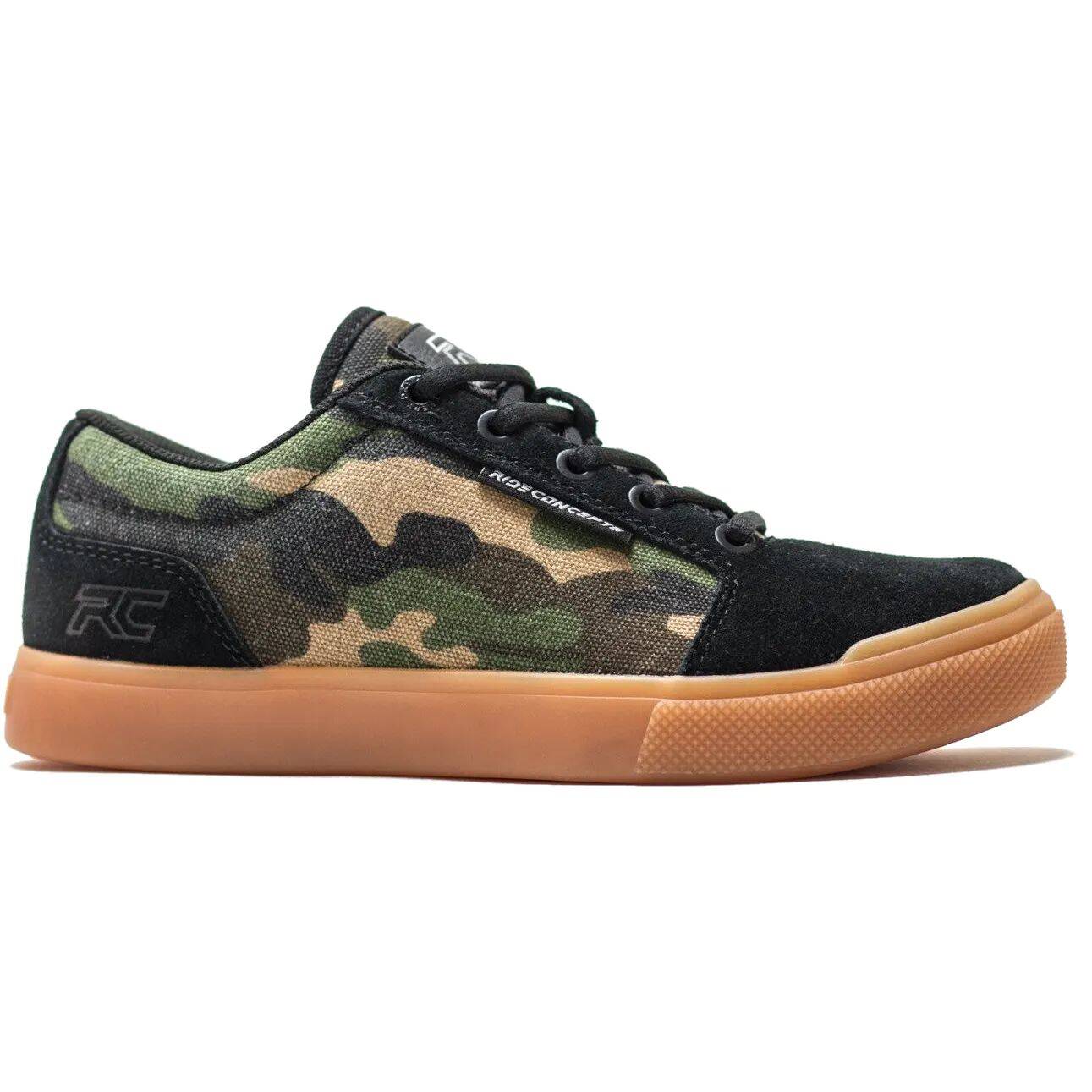 Ride Concepts Vice Youth MTB Shoes - Camo/Black