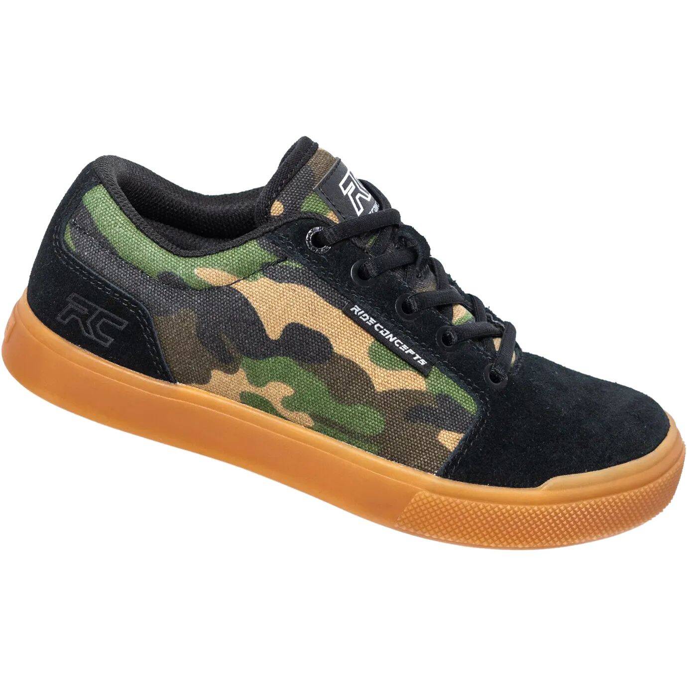 Ride Concepts Vice Youth MTB Shoes - Camo/Black