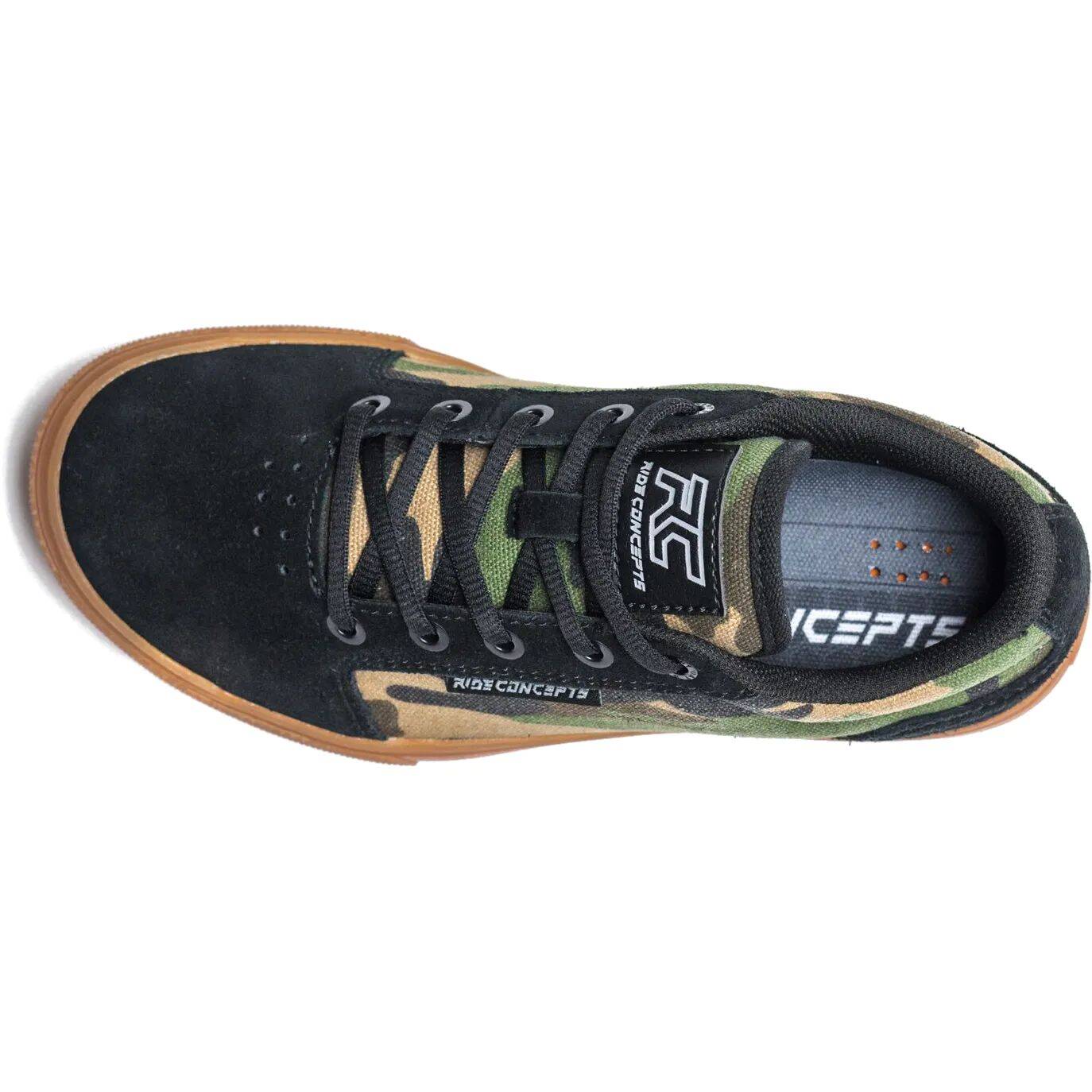Ride Concepts Vice Youth MTB Shoes - Camo/Black