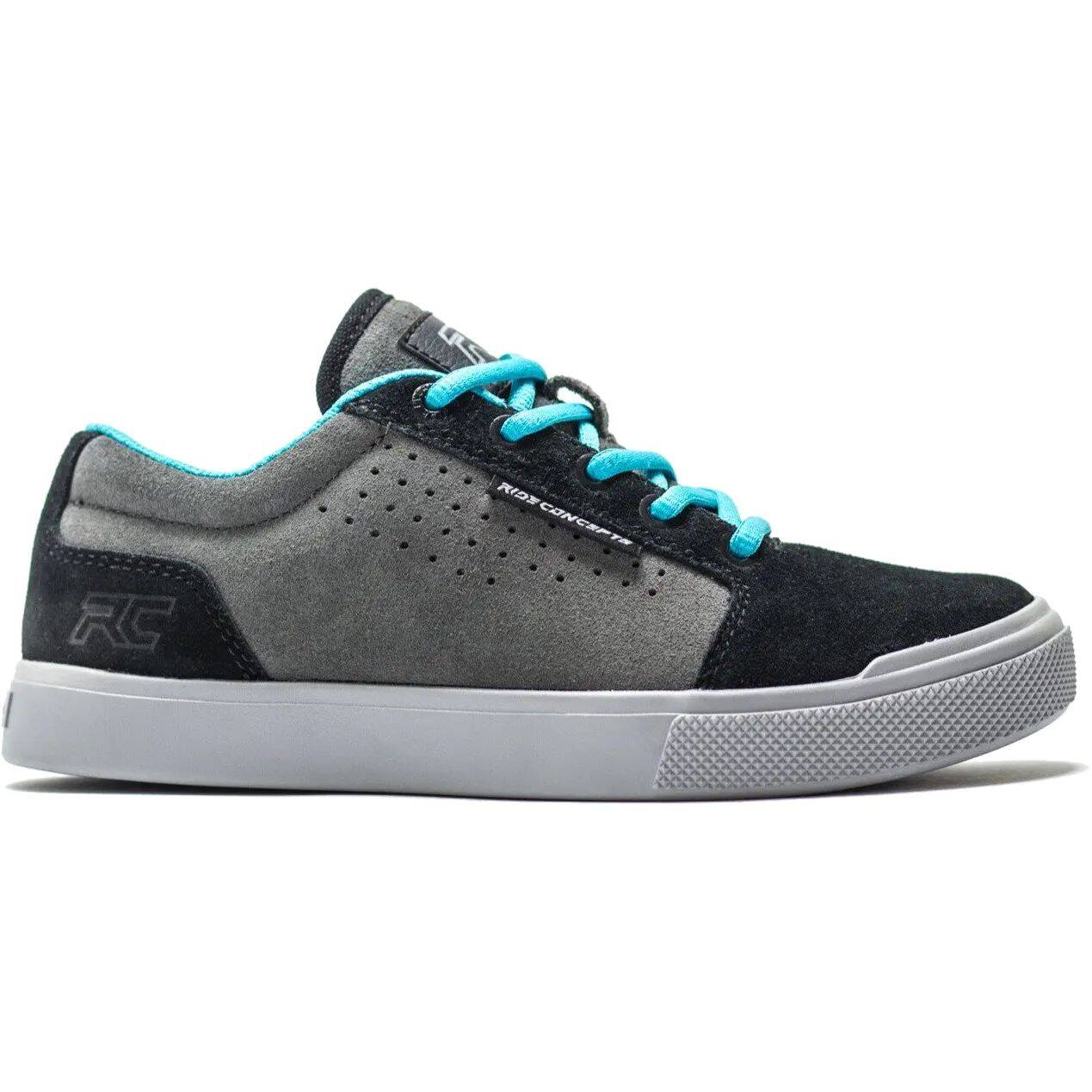 Ride Concepts Vice Youth MTB Shoes - Charcoal/Black