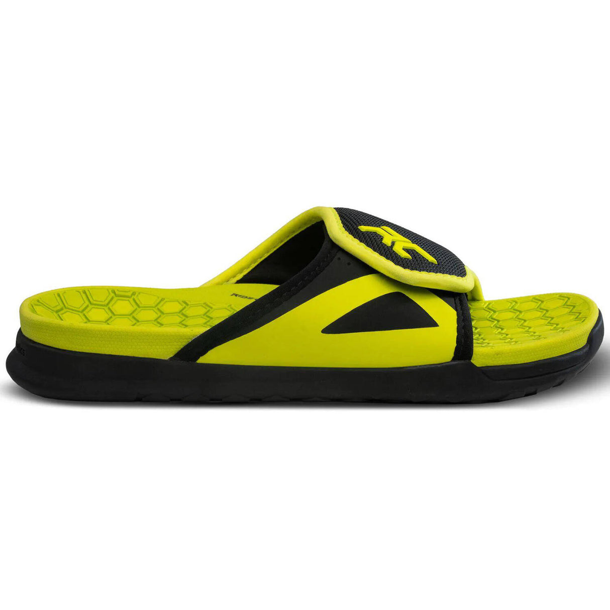 Ride Concepts Coaster Youth Sandals - Black/Lime