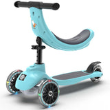 Ride-Ezy Kick & Go Kids Scooter - Kingfisher
