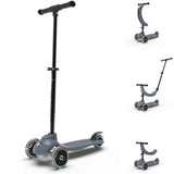 Ride-Ezy Kick & Go Kids Scooter - Thunder Clouds