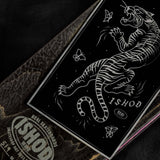 Real Ishod Cat Scratch Skateboard Deck - Black 8.38"