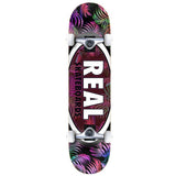 Real Team Tropic Ovals 2 Complete Skateboard - Multi 7.5''