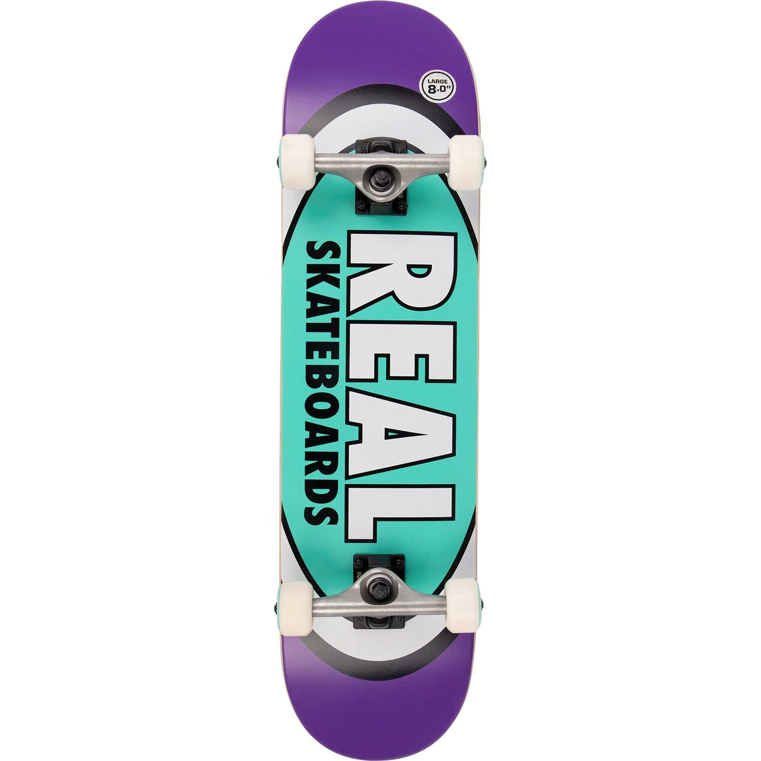 Real Classic Oval II Complete Skateboard - 8"