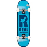 Real Doves II Complete Skateboard - Blue 7.75"
