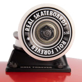 Real Doves II Complete Skateboard - Red 8.25"