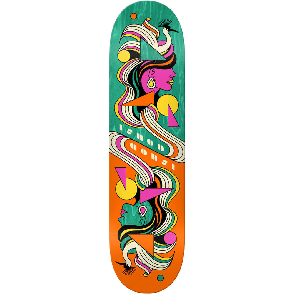 Real Ishod Twin Tail Skateboard Deck - Fowls 8.3"