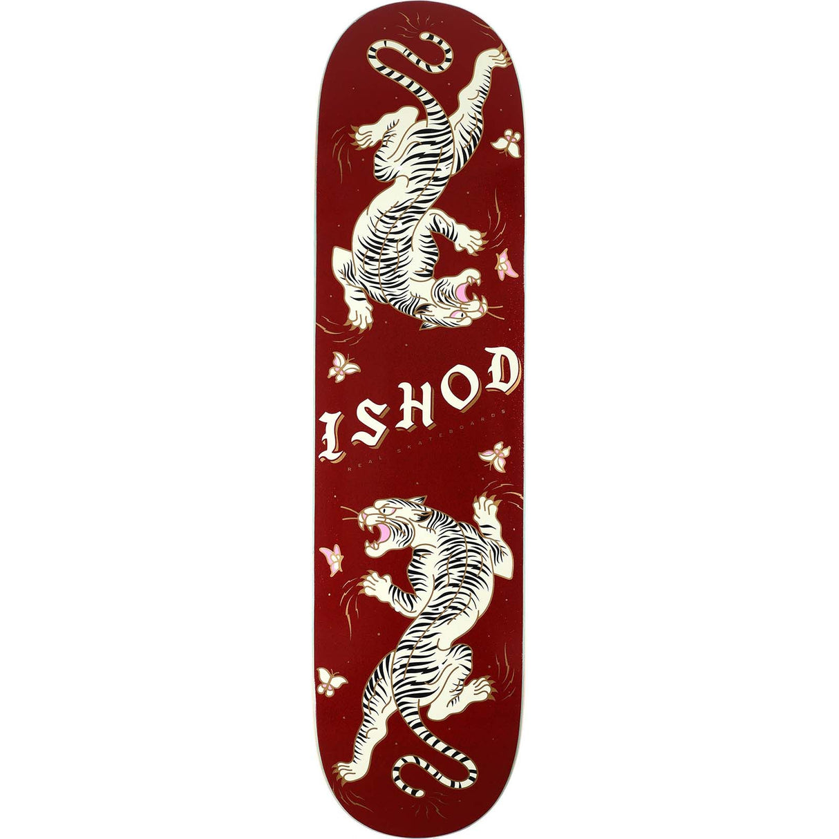 Real Ishod Cat Scratch Glitter Skateboard Deck - 8"