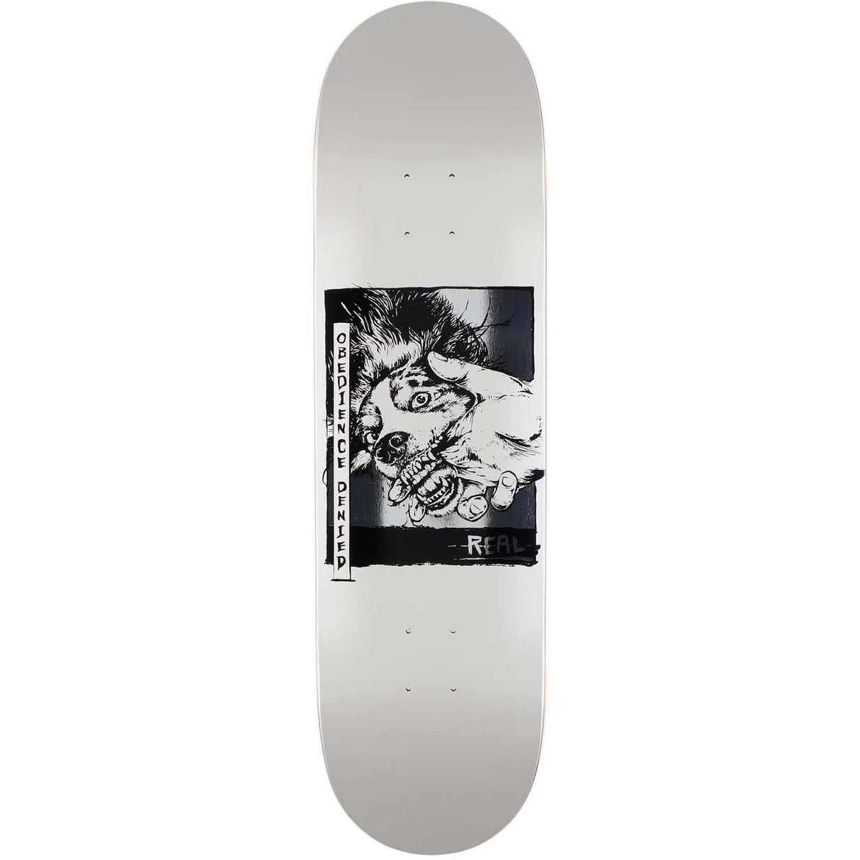 Real Obedience Denied Skateboard Deck - 8.5"