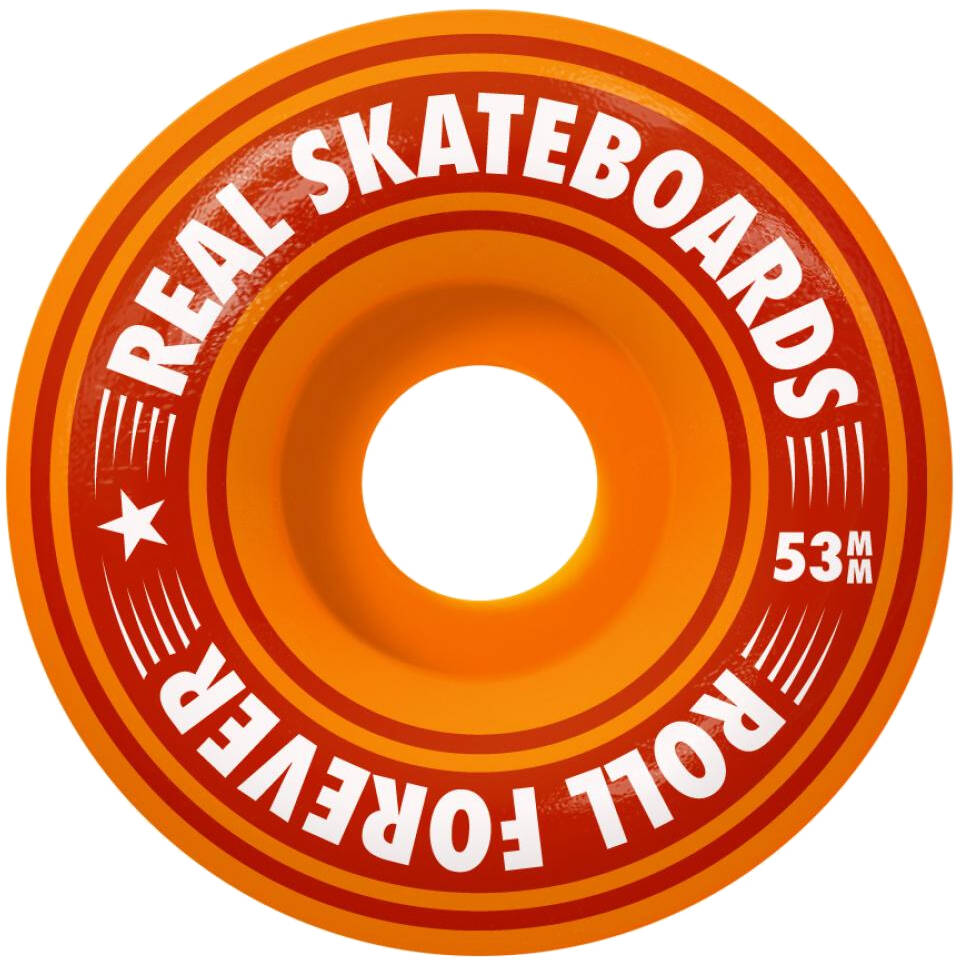 Real Oval Stripes Mini Complete Skateboard - 7.38''