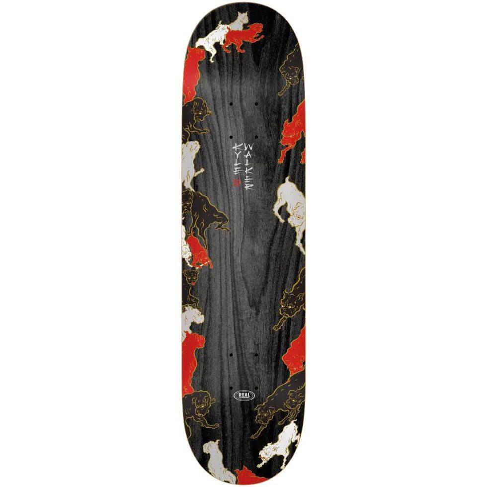 Real Kyle Rats Pro Skateboard Deck - Black 8.13''