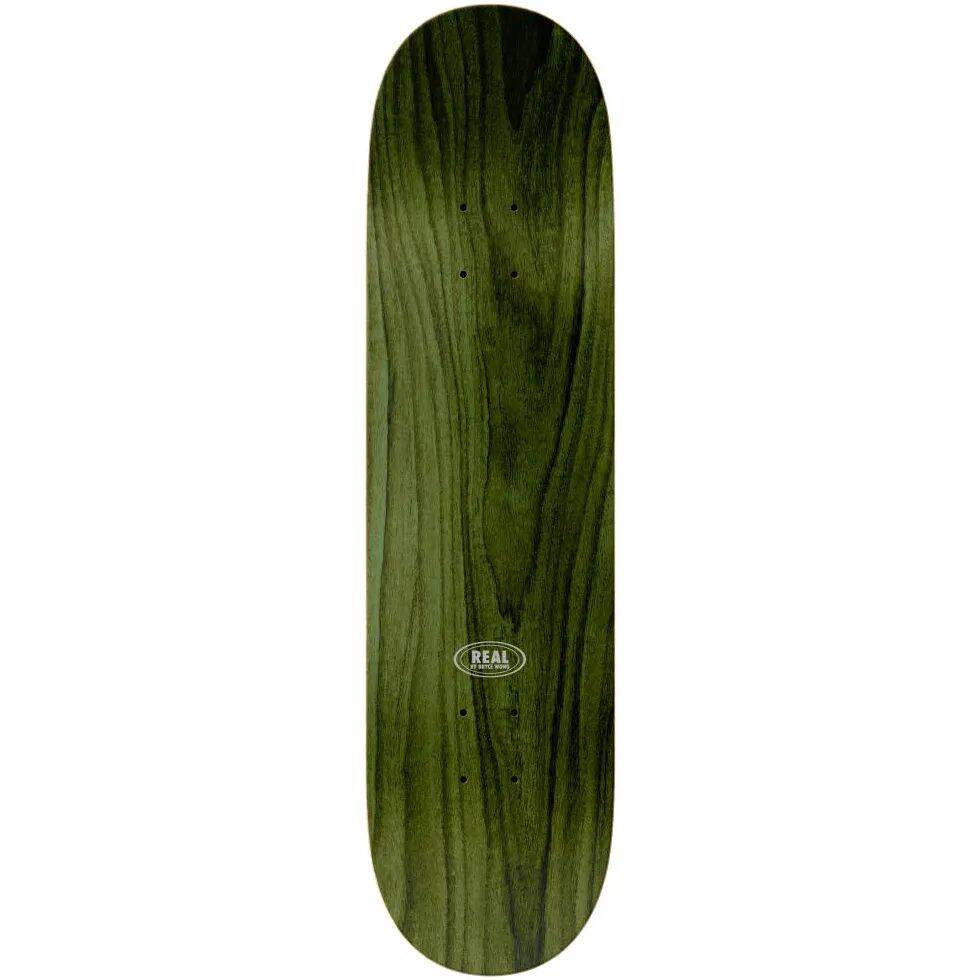 Real Mason Bryce Wong Guest Artist Skateboard Deck - Blue 8.38''