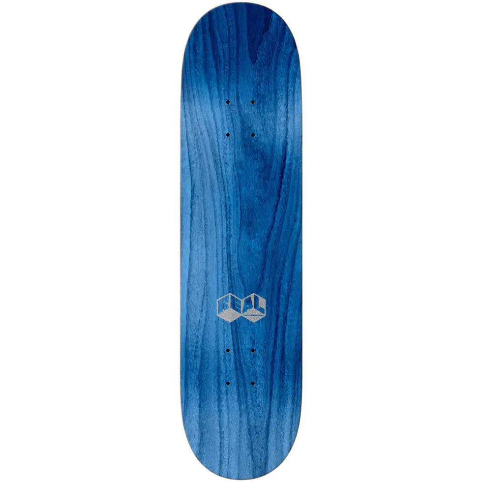 Real Team City Blocks Skateboard Deck - Green 8.25''
