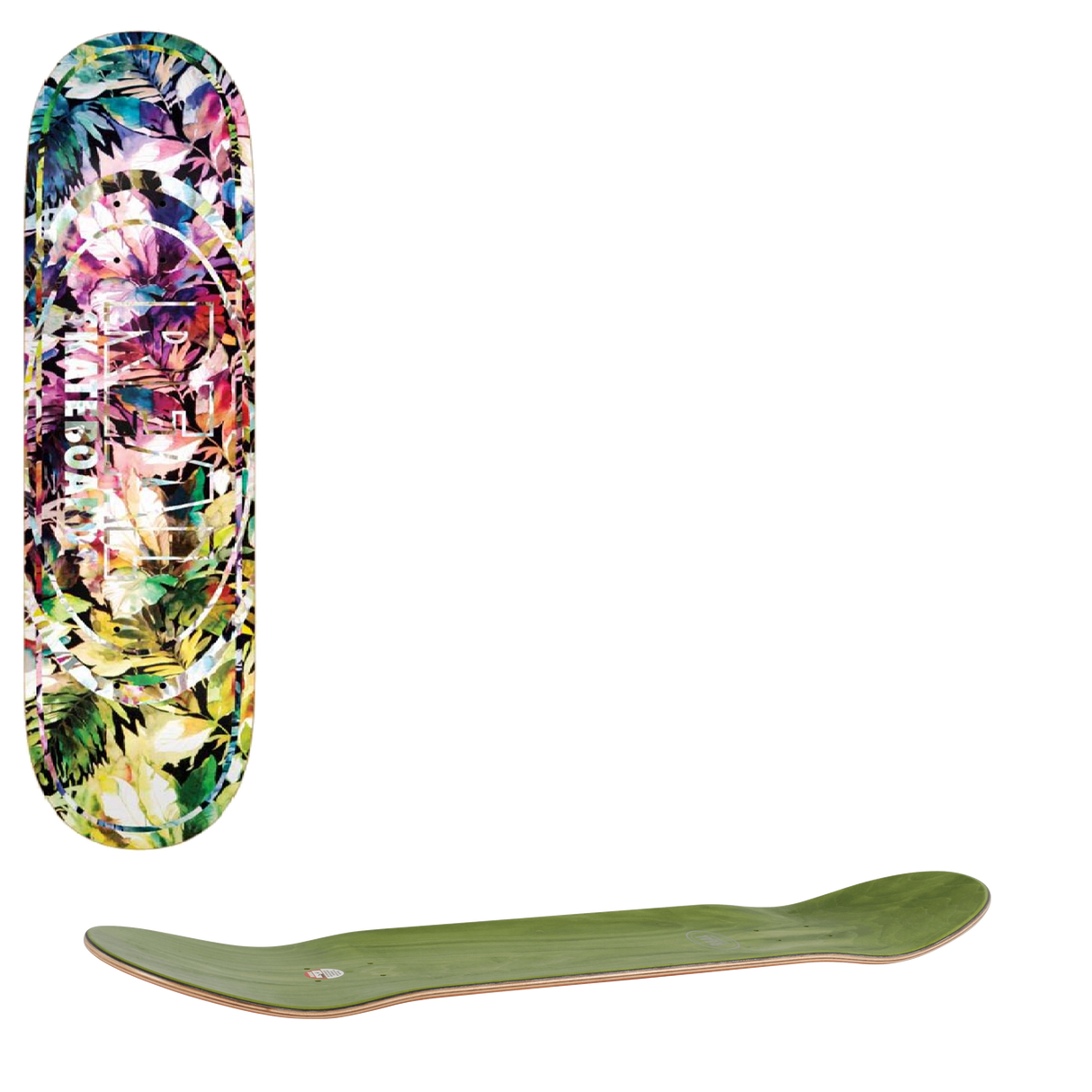 Real Tropical Dream Oval Skateboard Deck 8.25"