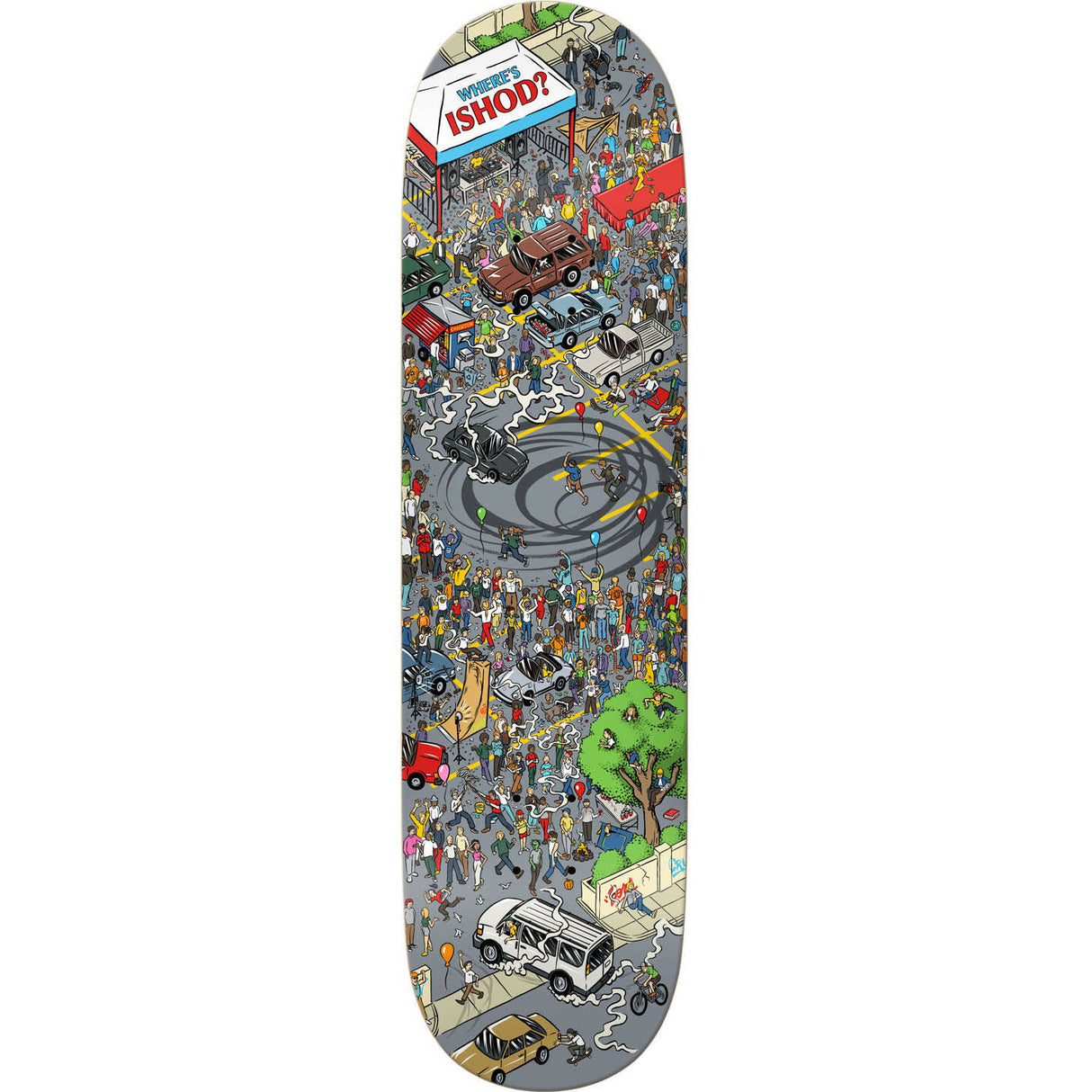 Real Where's Ishod Skateboard Deck 8.25"