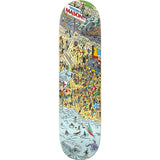Real Where's Mason Skateboard Deck 8.5"