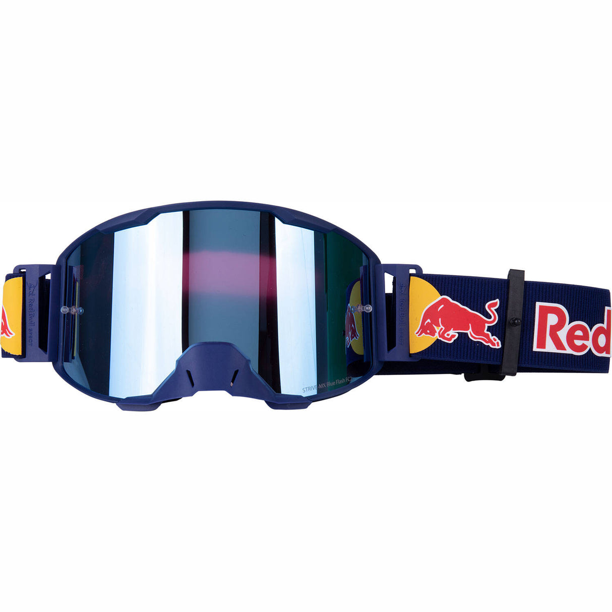 Red Bull SPECT Eyewear Strive MTB/MX Goggles - Dark Blue