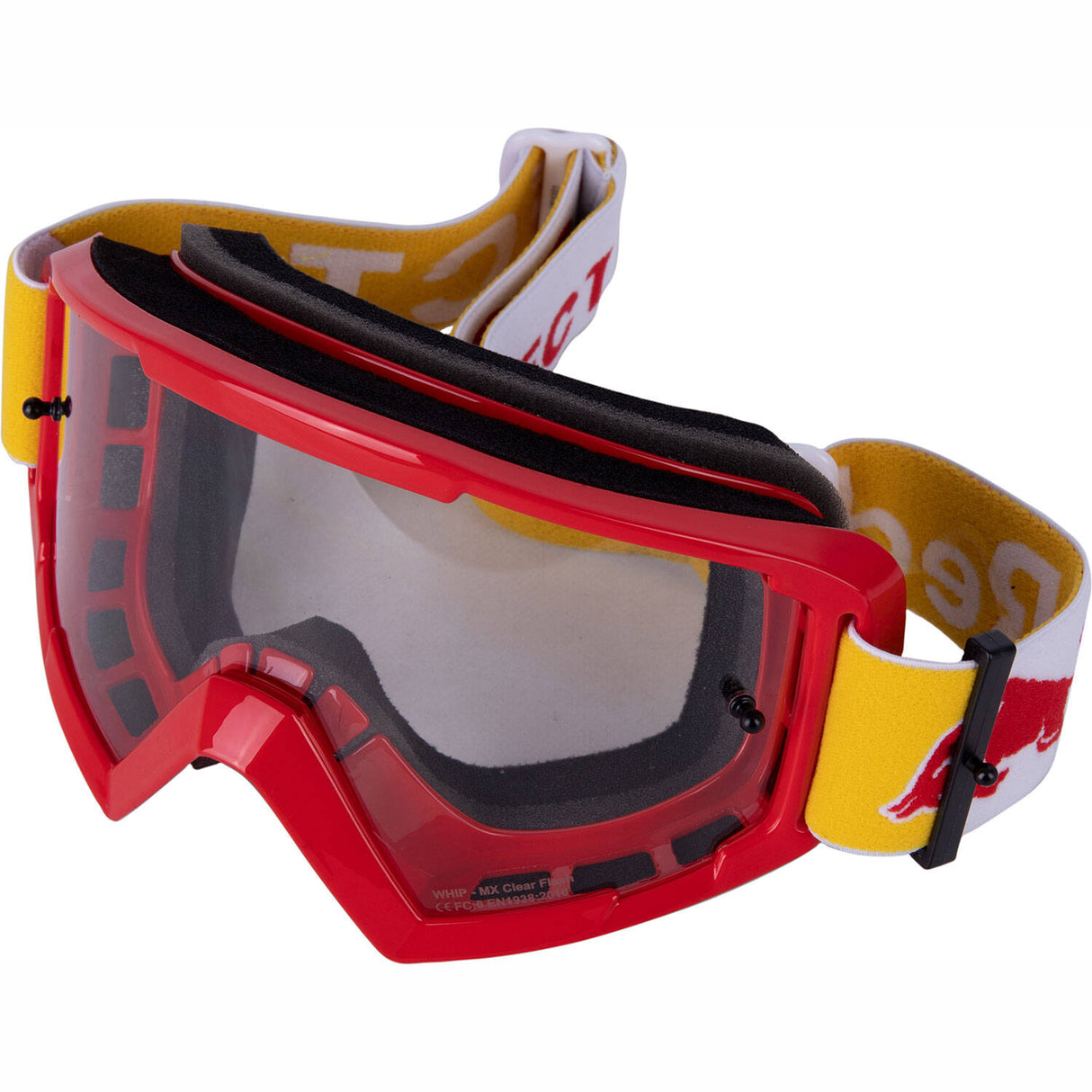 Red Bull SPECT Eyewear Whip MTB/MX Goggles - Shiny Red