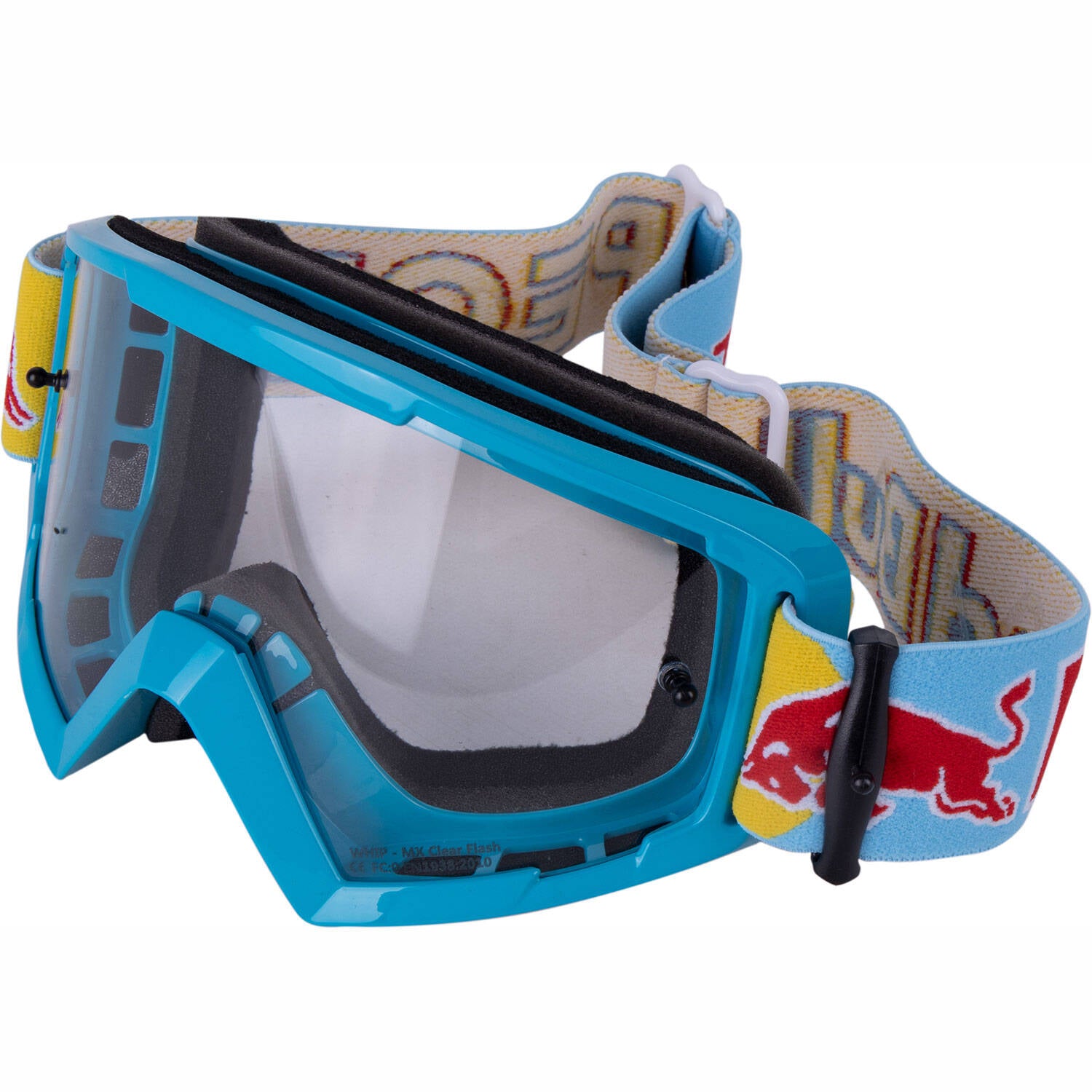 Red Bull SPECT Eyewear Whip MTB/MX Goggles - Shiny Neon Blue