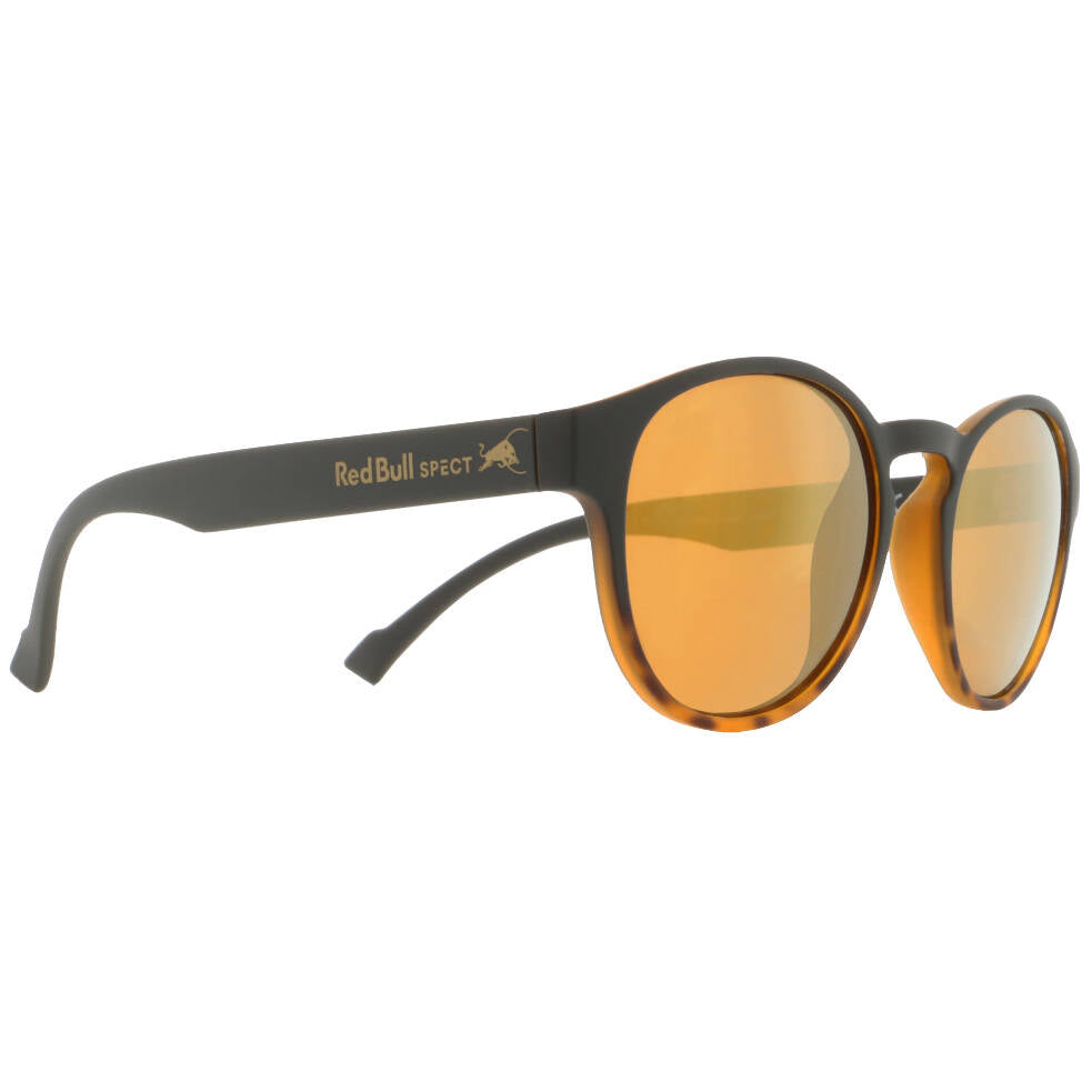 Red Bull SPECT Eyewear Soul Sunglasses - Matt Gradient Olive to Havana/Brown with Bronze