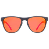 Red Bull SPECT Eyewear Spark Sunglasses - Matt Dark Blue/Brown with Red Mirror