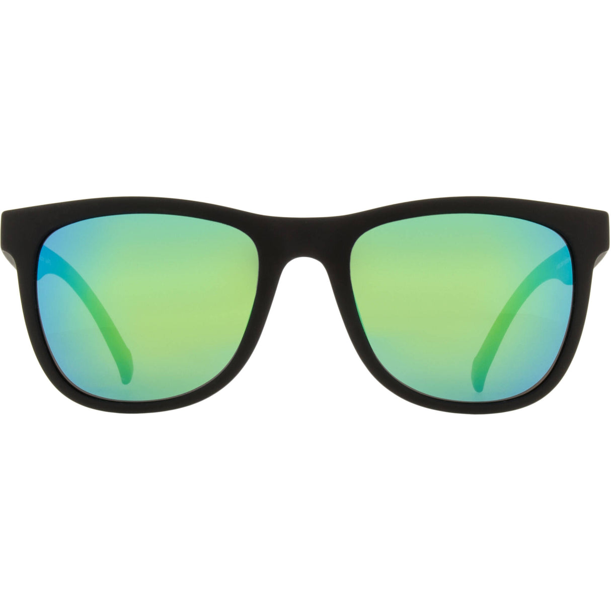 Red Bull SPECT Eyewear Lake Sunglasses - Matt Black / Green Mirror