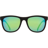 Red Bull SPECT Eyewear Lake Sunglasses - Matt Black / Green Mirror