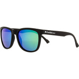 Red Bull SPECT Eyewear Lake Sunglasses - Matt Black / Green Mirror