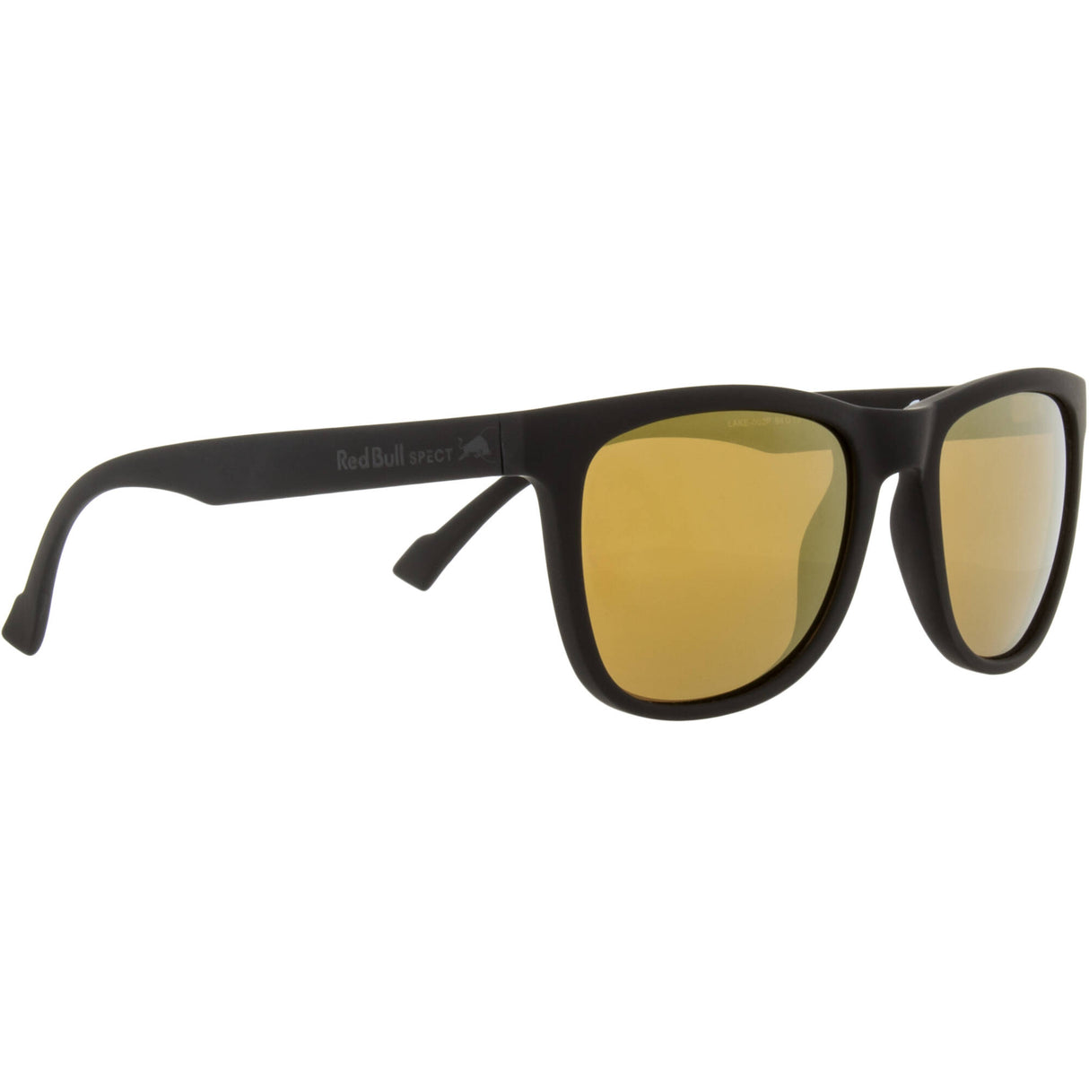 Red Bull SPECT Eyewear Lake Sunglasses - Matt Black / Gold Mirror