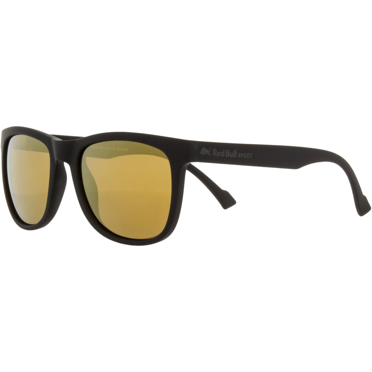 Red Bull SPECT Eyewear Lake Sunglasses - Matt Black / Gold Mirror