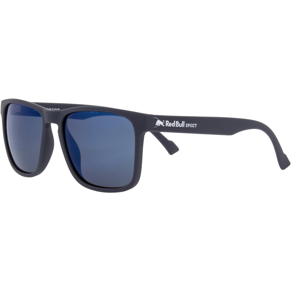 Red Bull SPECT Eyewear Leap Sunglasses - Matt Dark Blue / Blue Mirror